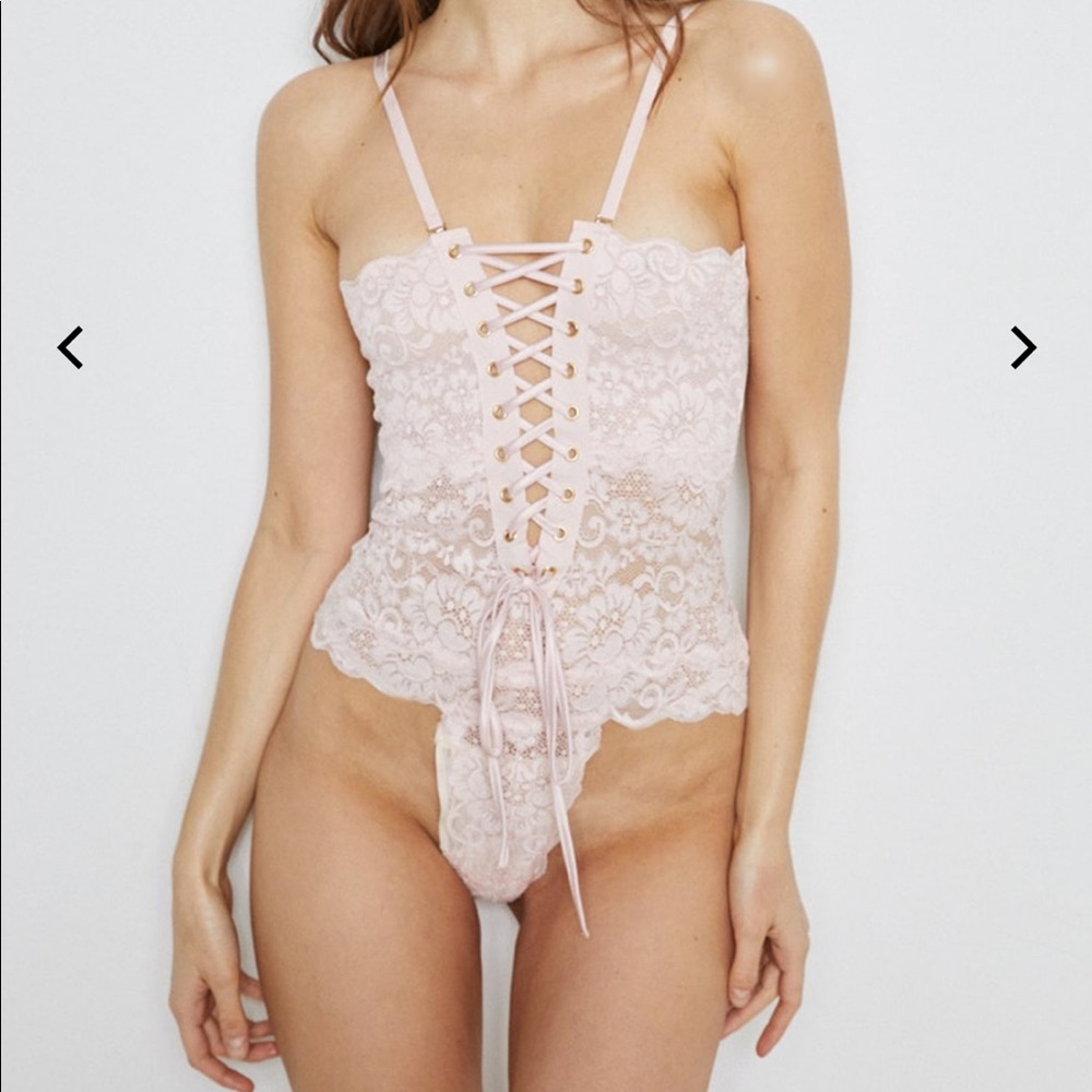 Spinster Reversible Lace Bodysuit